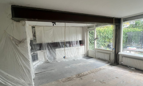 Draagmuur verwijderen in Amsterdam